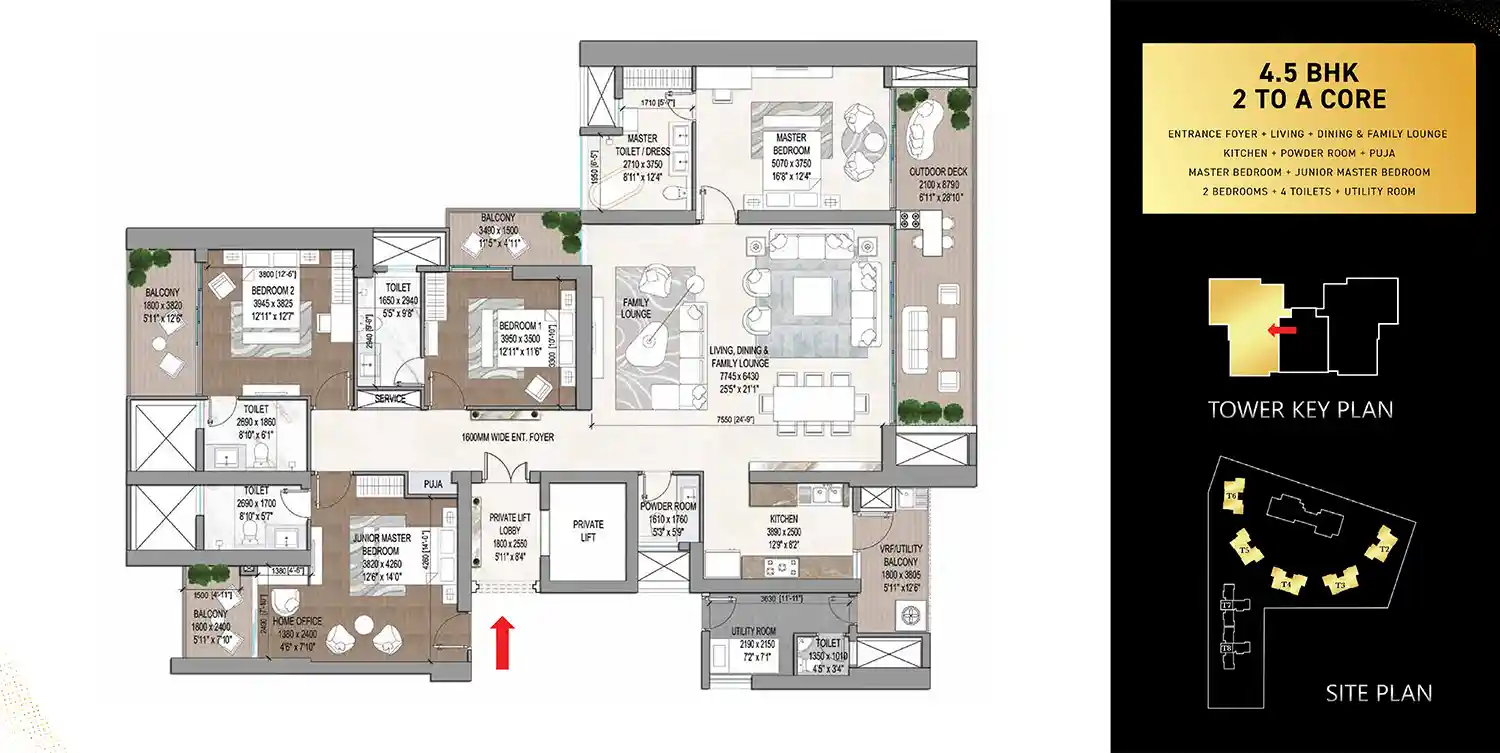 Signature Global Titanium SPR Floor Plan