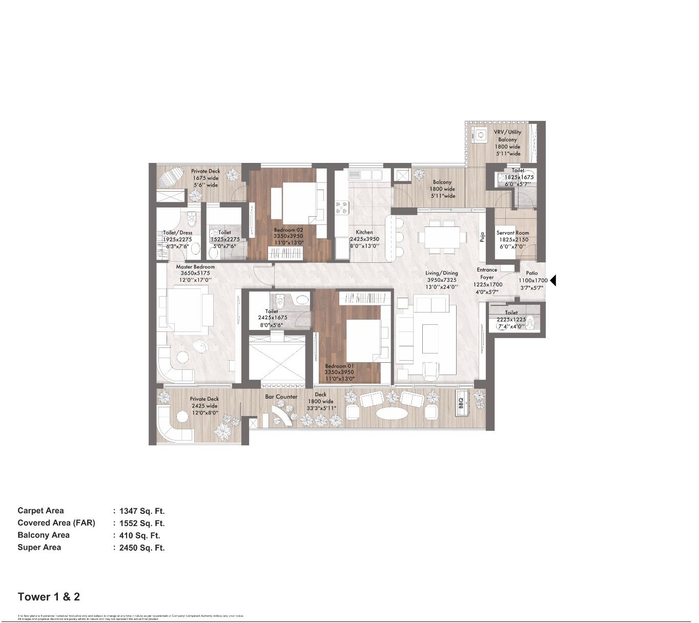 Elan The Presidential Floor Plan