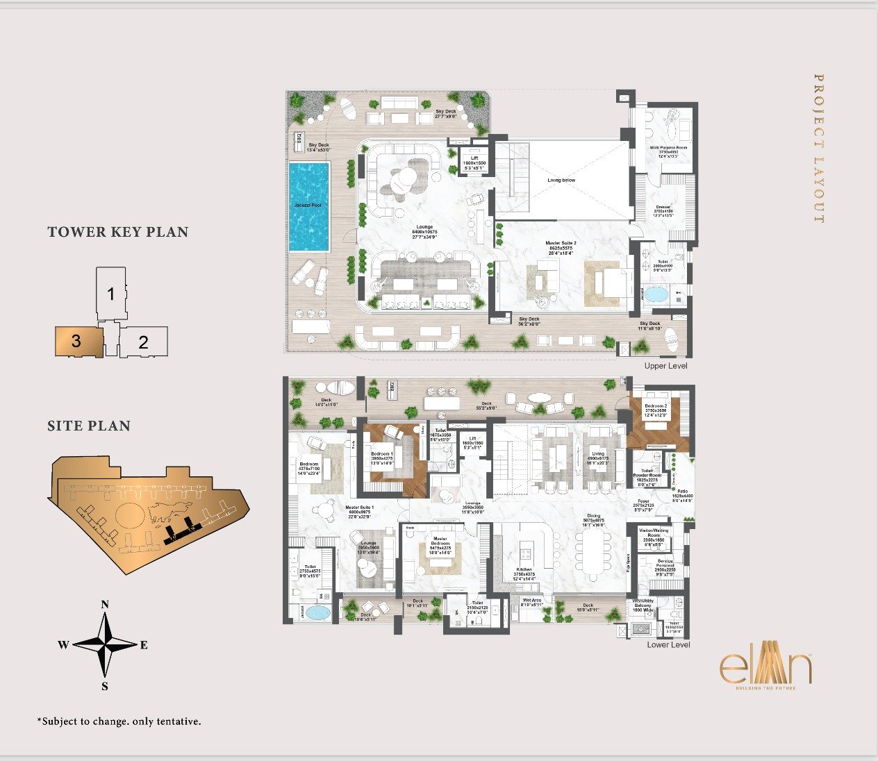 Elan The Emperor Floor Plan