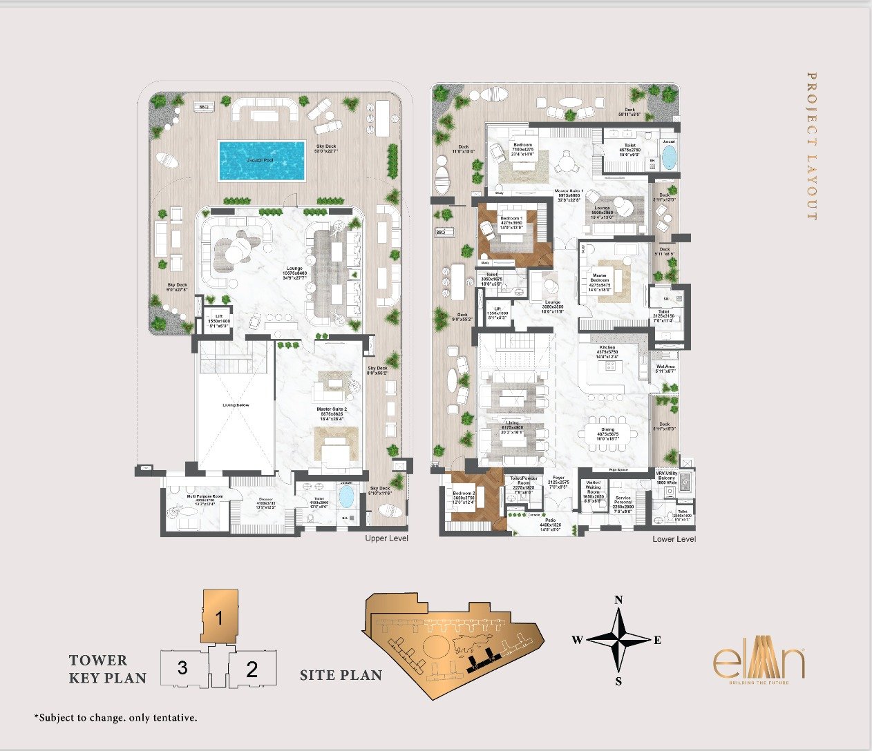 Elan The Emperor Floor Plan
