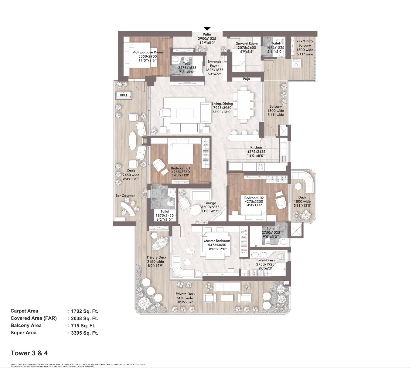 Elan The Presidential Floor Plan