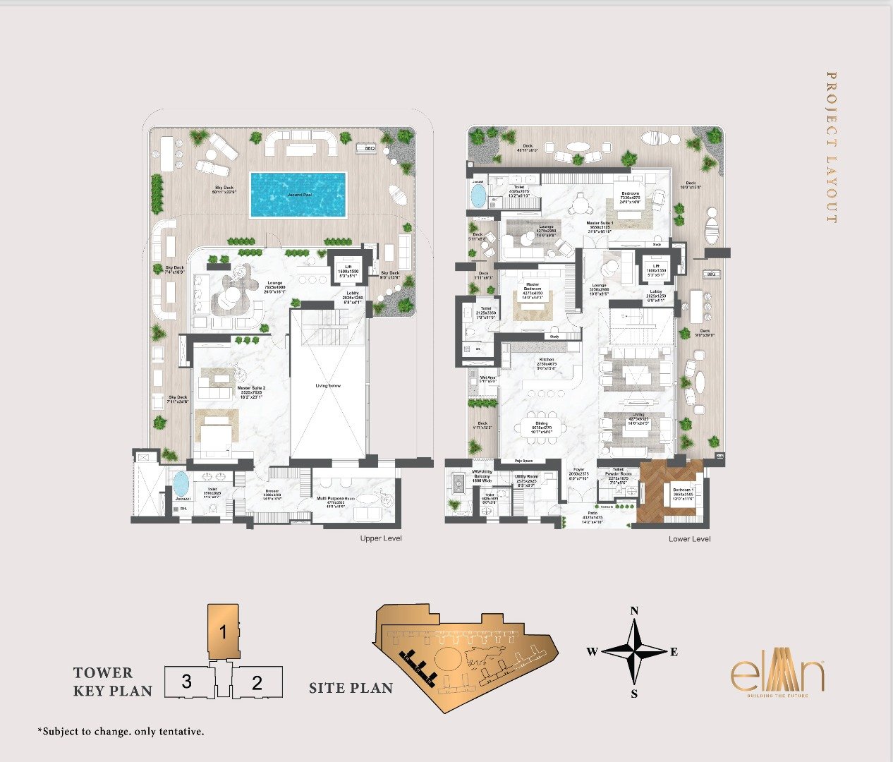 Elan The Emperor Floor Plan
